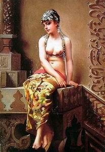 unknow artist Arab or Arabic people and life. Orientalism oil paintings 47